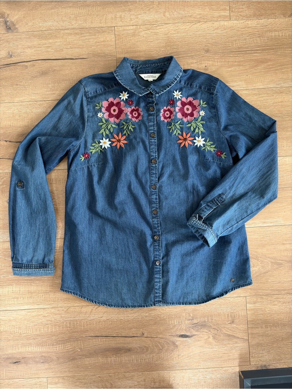 Northern Reflections Embroidered Top